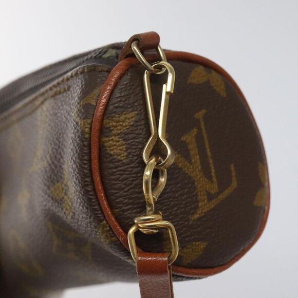 Louis Vuitton Mini Baby Papillon Brown Canvas Clutch Bag (Pre-Owned) - Picture 12 of 16